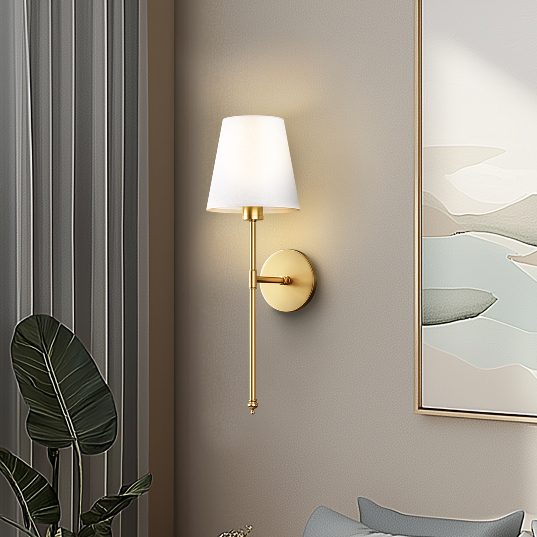 LuxeGlow Sconce - Wall Light for Easy, Tool-Free Home Lighting