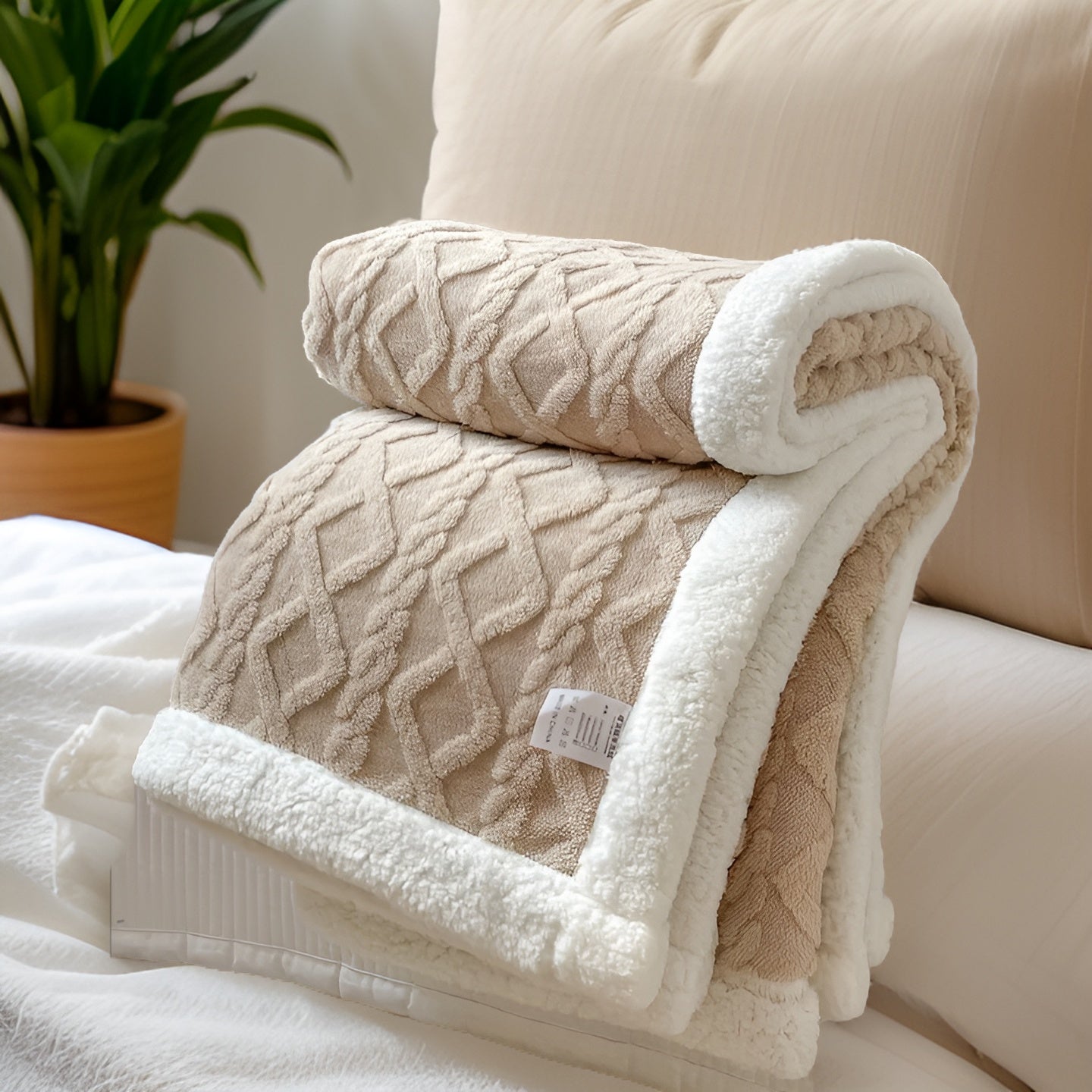 WarmHaven – Luxury Reversible Fleece Blanket