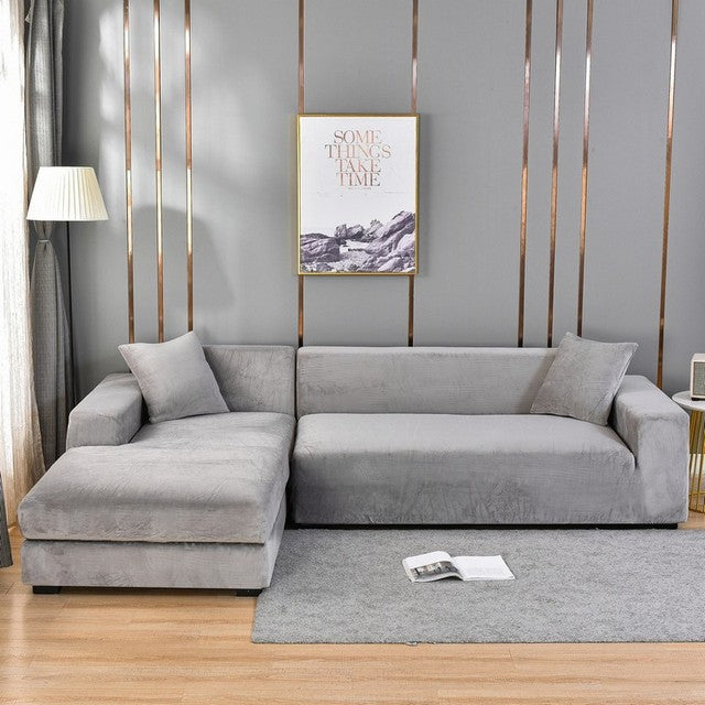 LuxurySofa - Samtelastic Stretch Sofa Cover