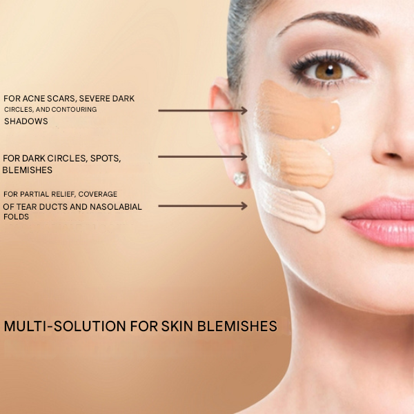 Mila - Tricolor Concealer Palette