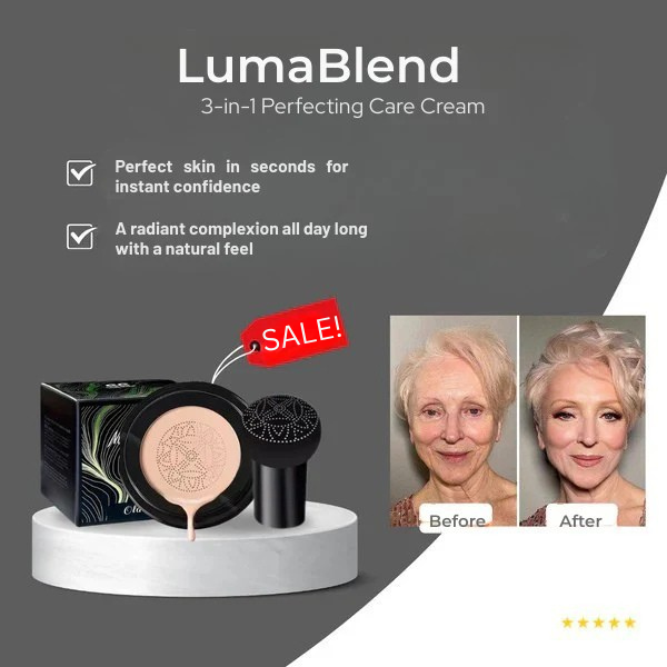 LumaBlend - Κομπακτ Μακιγιάζ με Κρεμώδη Βάση σε Μαξιλάρι