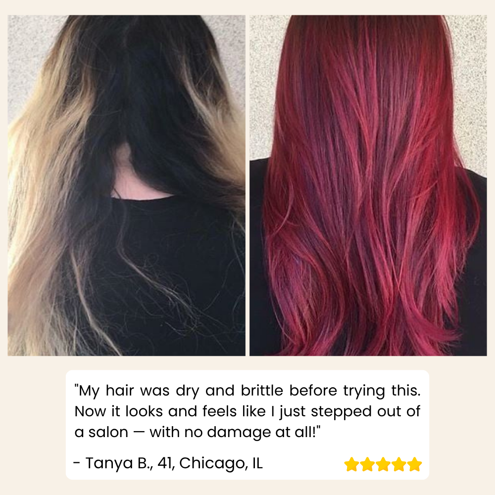 Non-Bleaching Hair Color Dye with Conditioning Formula