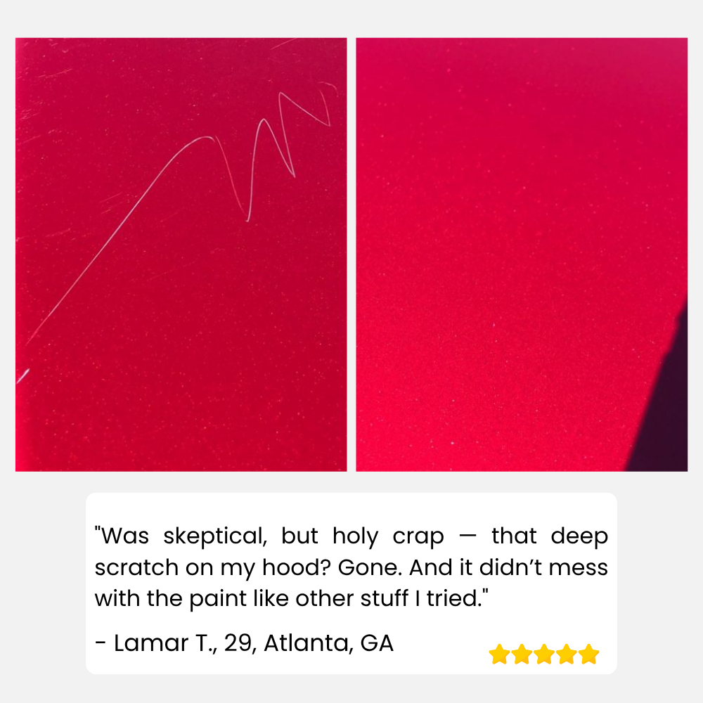 GleamRush — Lackkratzerentferner für Autos für Ausbesserungen an der Oberfläche