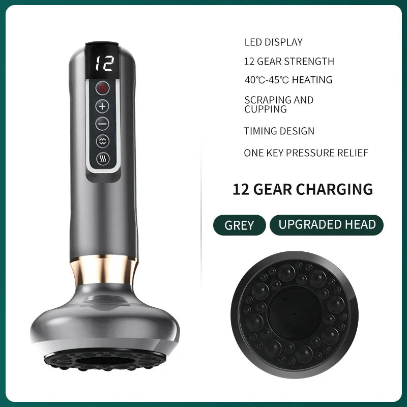 Warm Wellness Wonder — Handheld Warming Massage Device