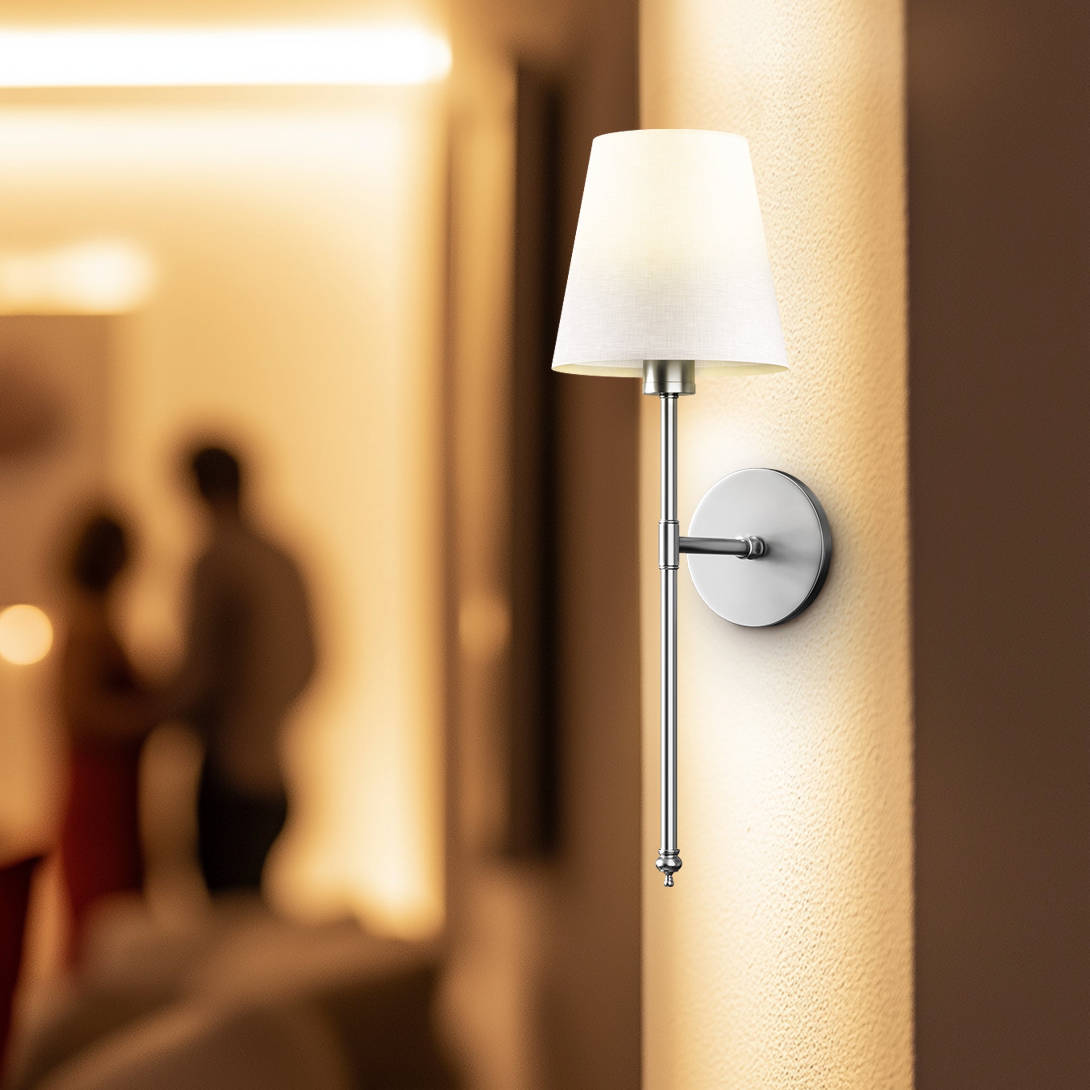LuxeGlow Sconce - Wall Light for Easy, Tool-Free Home Lighting
