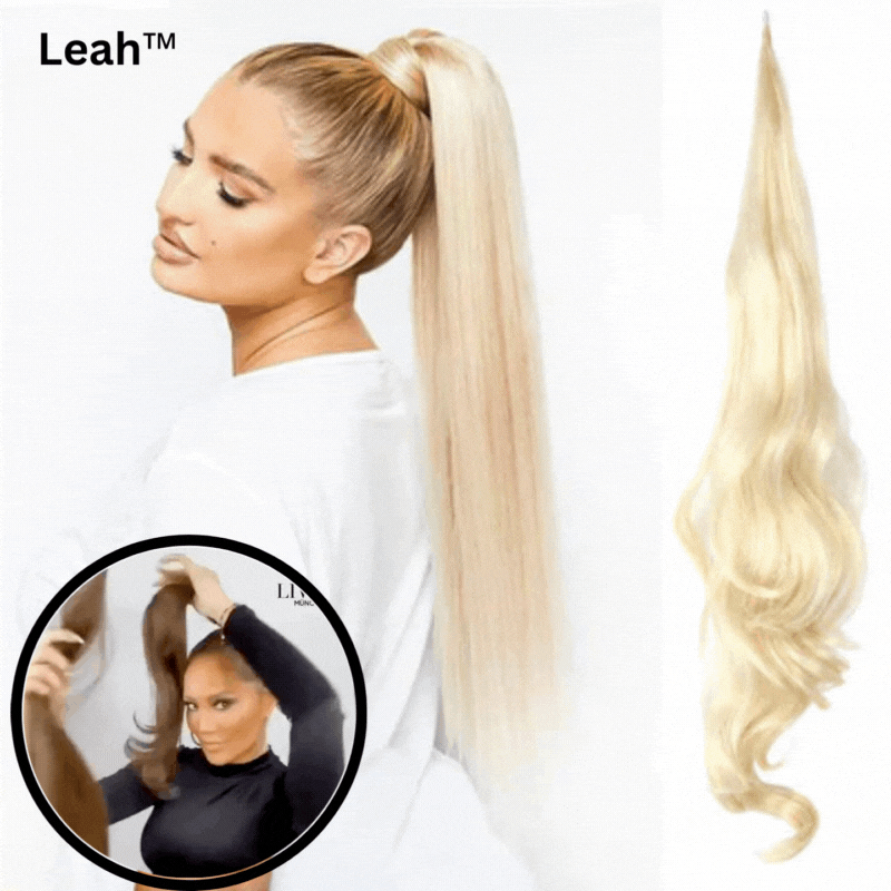 Clip-In Ponytail Hair Extension for Instant Volume & Length