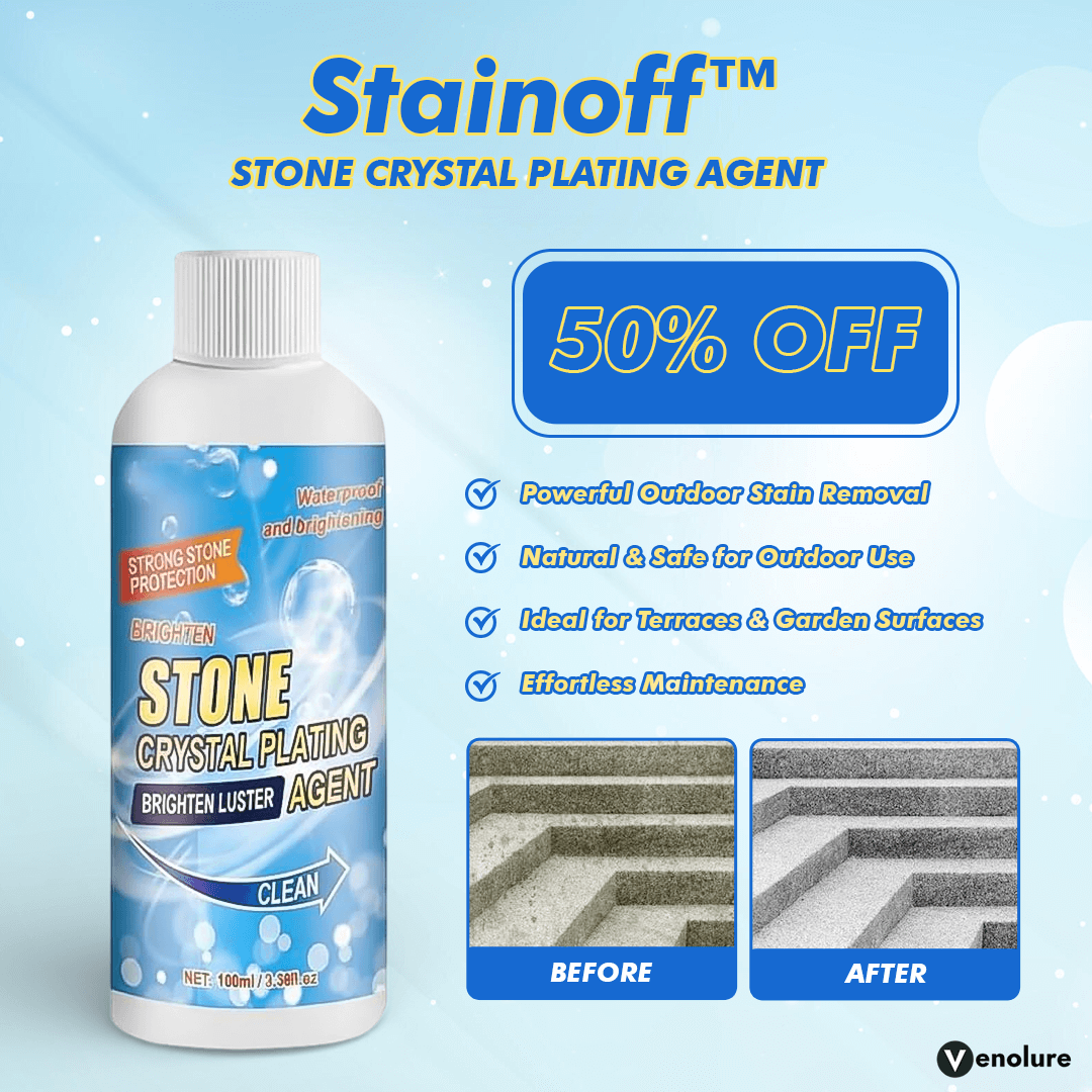 Stainoff – Stone Stain Remover for Routine Surface Cleaning