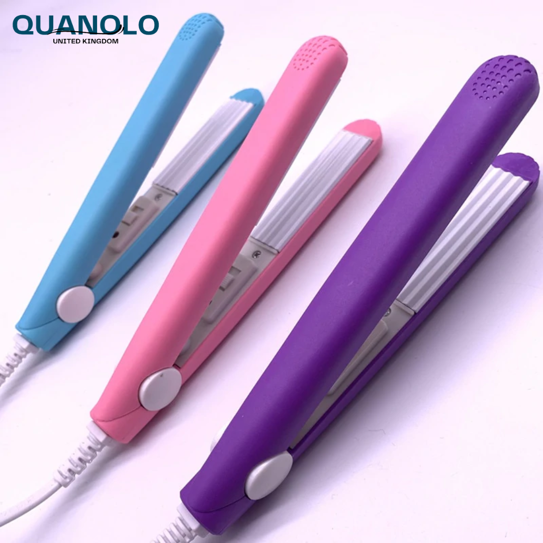 Twirly - Mini Hair Curling & Straightening Iron for Travel & Touch-Ups