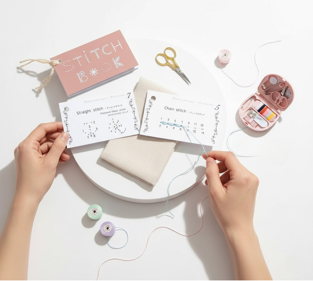 Hands-On Embroidery Learning Kit for Beginners