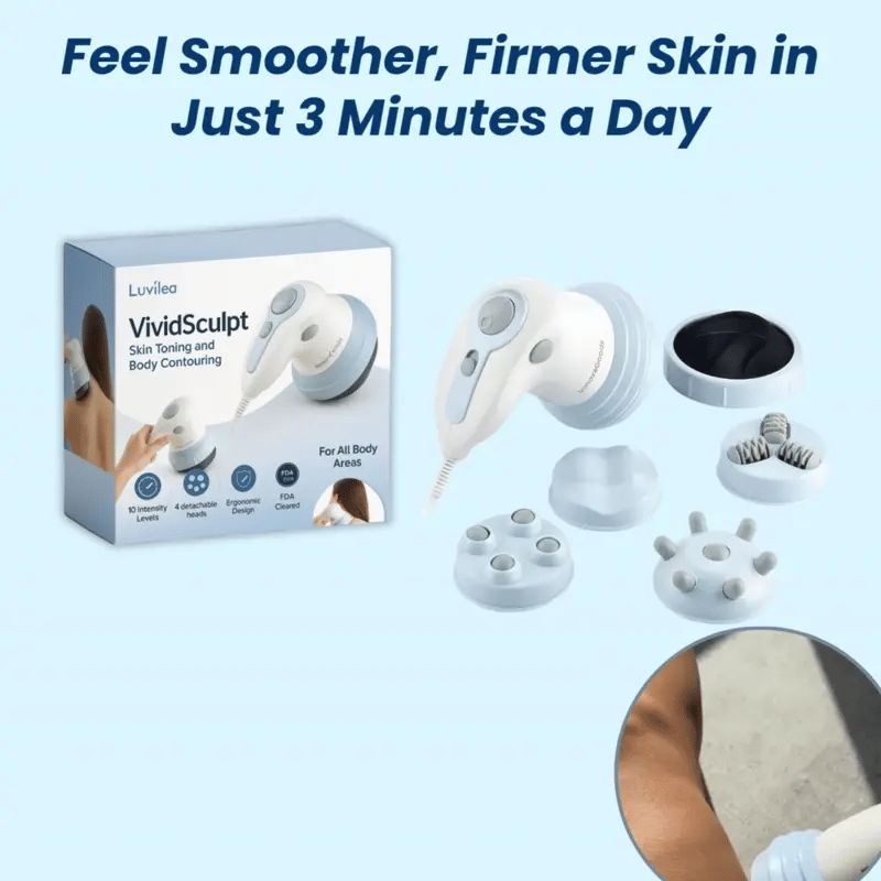 VividSculpt — Electric Body Massager for Relaxation and Skin Care Routines