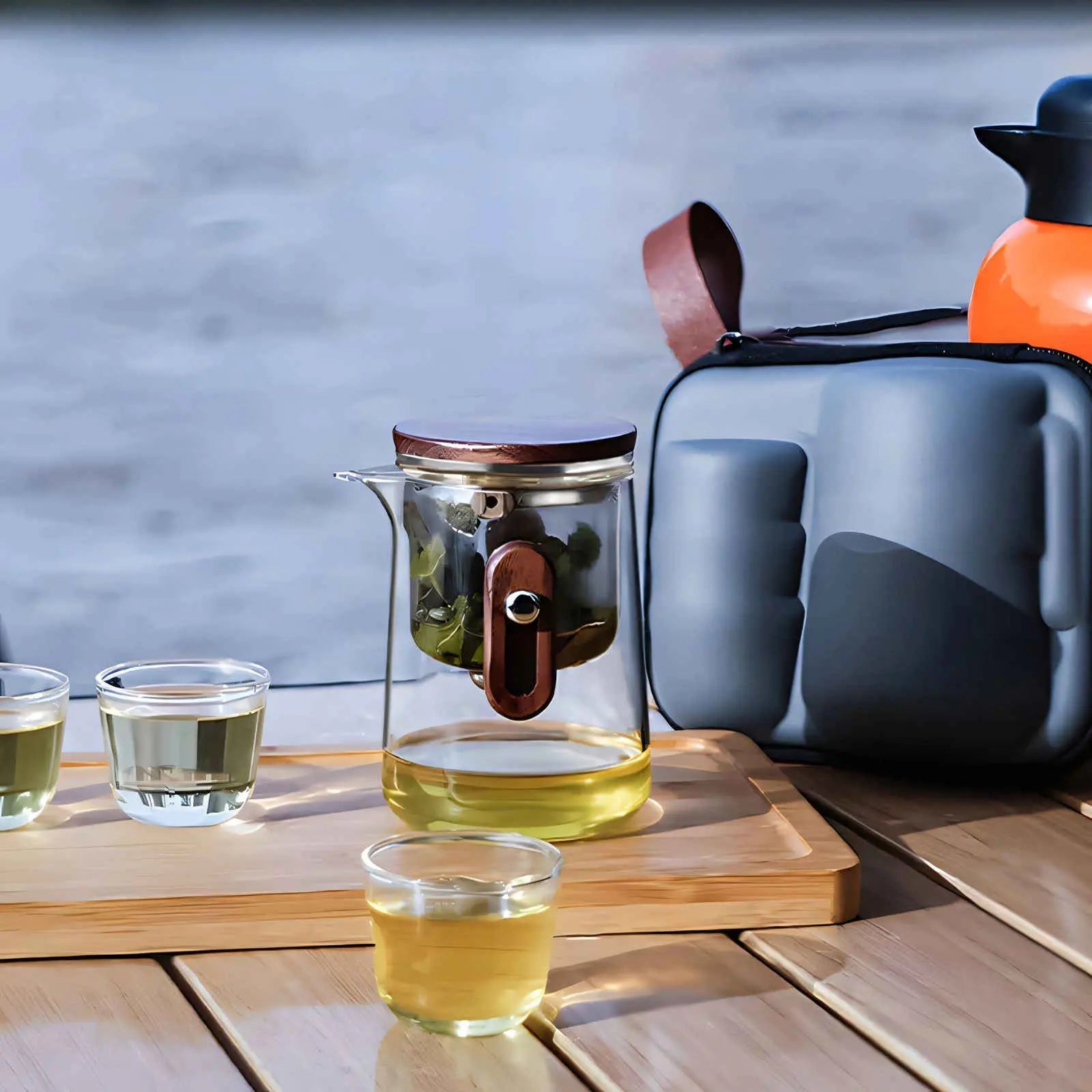 ZenVoyage - Portable Glass Tea Set