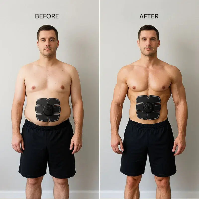 PulseCore - Patch d'entraînement musculaire EMS pour abdominaux