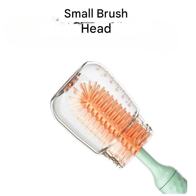 CleanNest — Set de perii pentru curățarea sticlelor, cu mâner lung