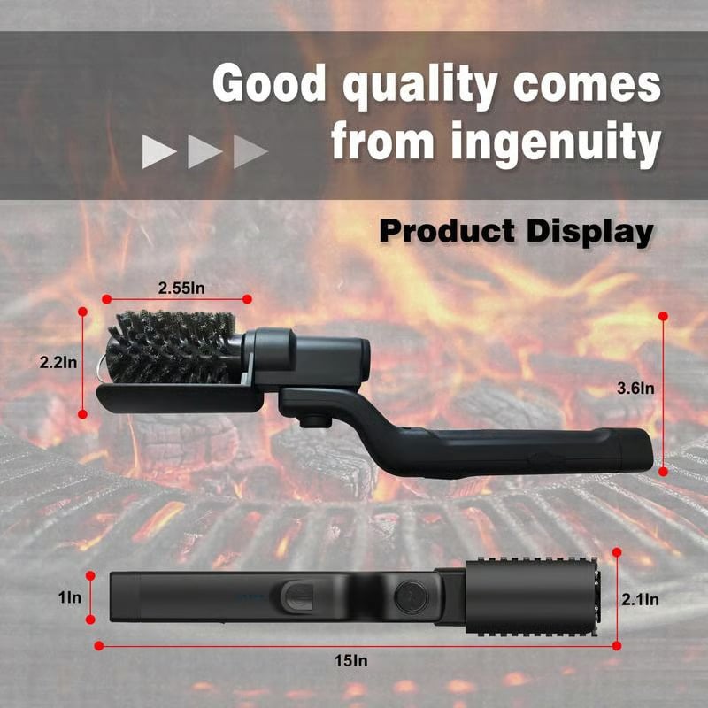 BBQ Grill Cleaning Brush – Roller Grill Cleaner