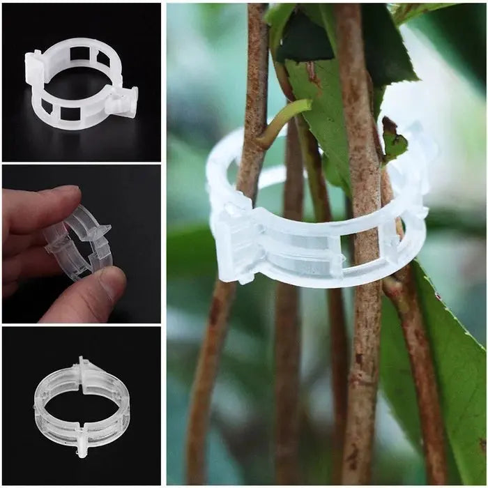 GardenGuard Clips — Reusable Plant Support Clips for Garden Stems and Vines