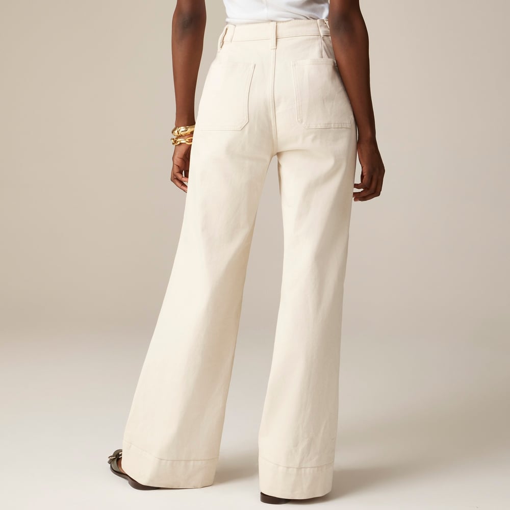 Riviera High-Waist Straight Leg Trousers