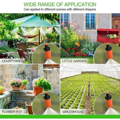 Garden Drip Irrigation Kit with Adjustable Sprayers