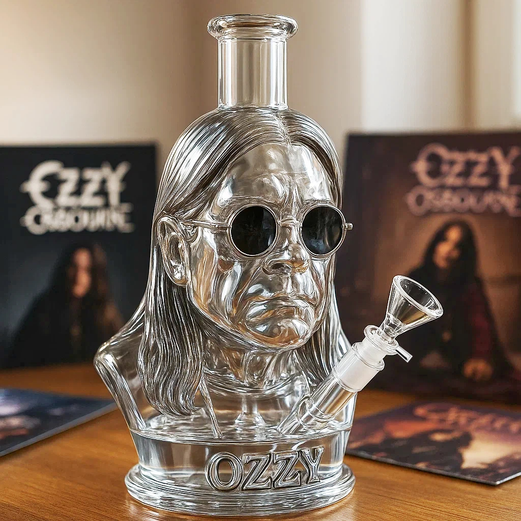 Ozzy „Fürst der Finsternis“ Glas-Sammlerbong