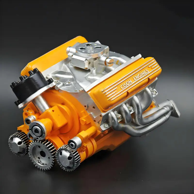 Gasoline OHV V8 Small-block Engine Model Kits