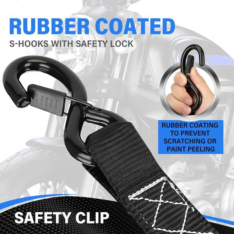 StrapForce — Retractable Ratchet Tie Down Strap for Cargo and Equipment