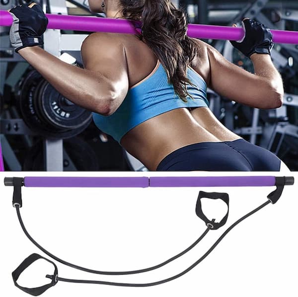 PowerSculpt Pro — Portable Pilates Bar Kit with Resistance Bands