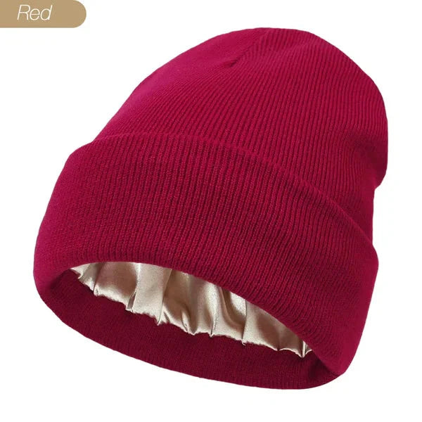 Gorro PureEase com Forro de Cetim para Reduzir o Frizz e Cuidar dos Cabelos