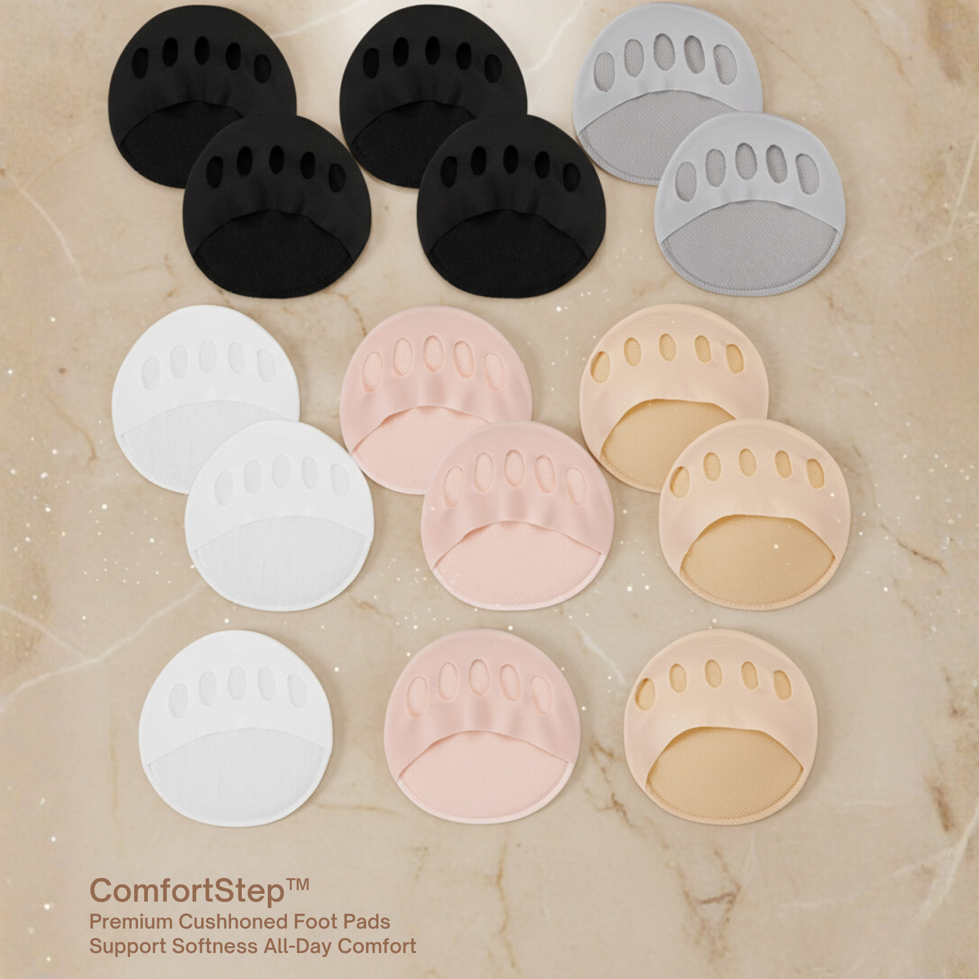 VelvetStep — Heel Cushion Pads for Shoes