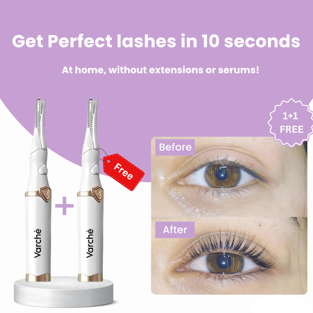 Rizador LushLift Pro — Rizador de pestañas eléctrico con calor para un lifting natural de pestañas