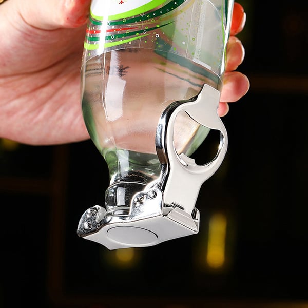 GripSeal — Clip-On Bottle Opener and Pour Spout