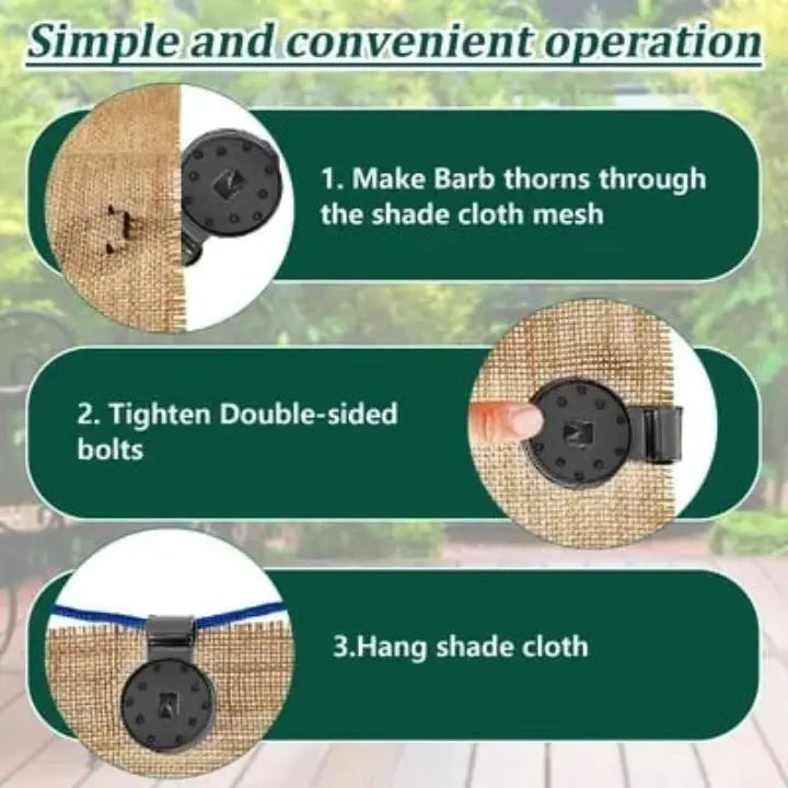 Garden Netting Clips – Reusable Plant Support Clips