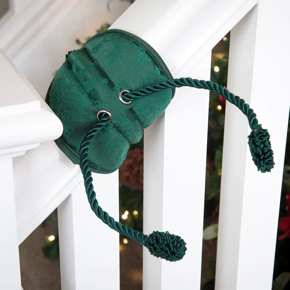 Gancio regolabile per ghirlande per corrimano e balaustra delle scale, ideale per decorazioni