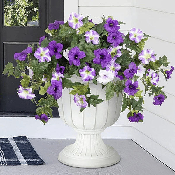 EverBloom - Artificial Petunia Hanging Basket