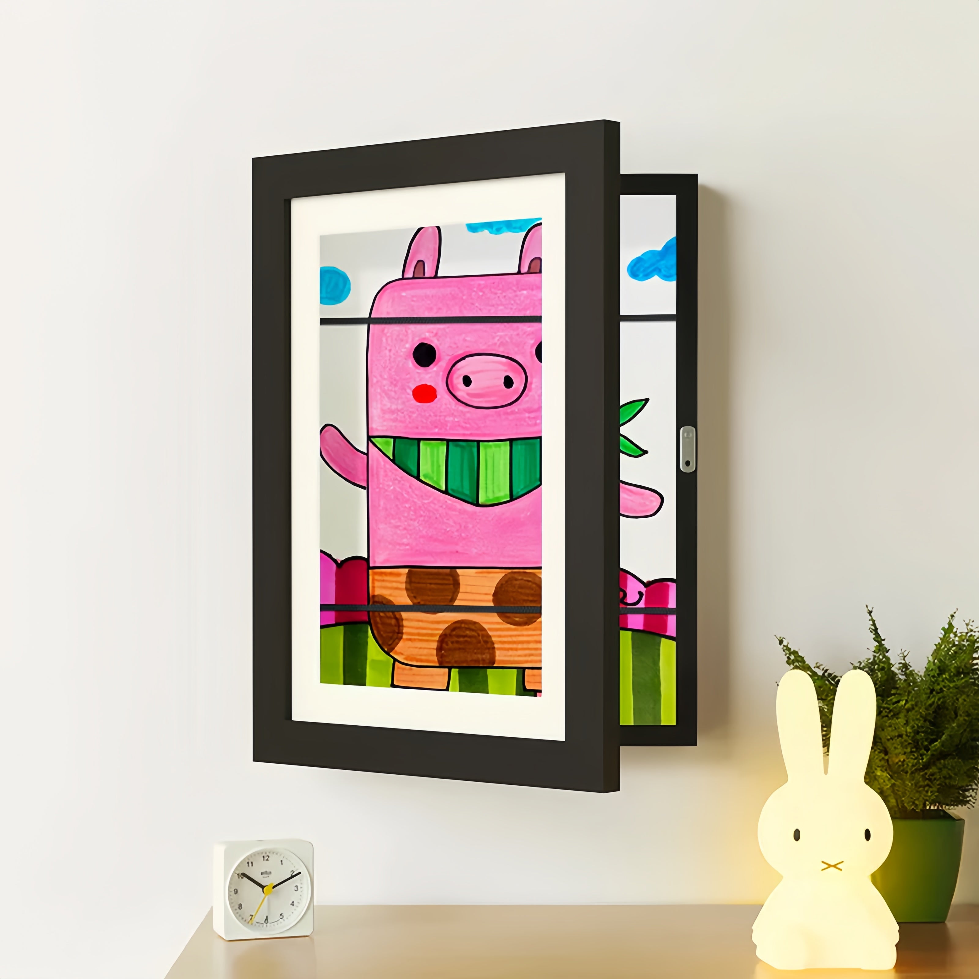 MemoryFrame Kids - Magnetic Art Display Frame for Children’s Artwork