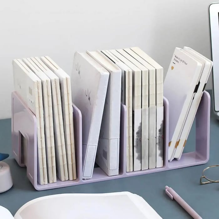 StackStorm — Adjustable Desk Book Organizer for Books and Documents