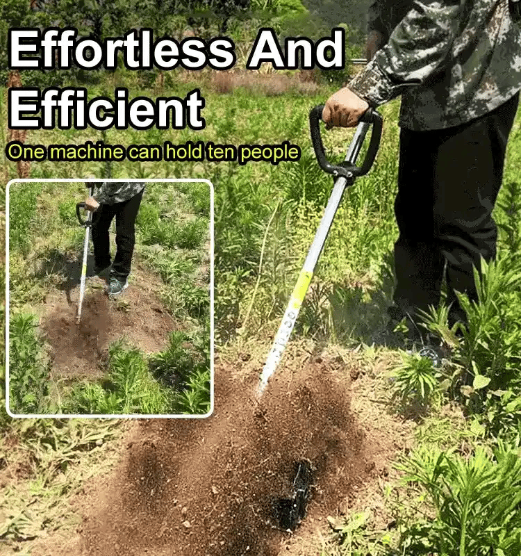 GardenPro — Rolling Soil Cultivator & Weed Remover Tool