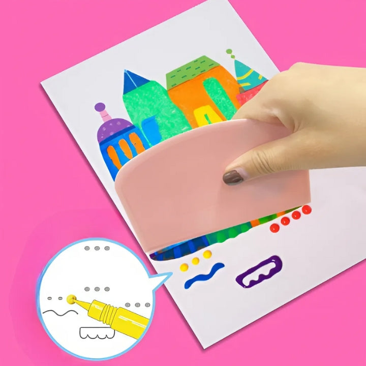 CreativeSpark — Kit d'art à gratter pour enfants Ensemble d'activités créatives de dessin
