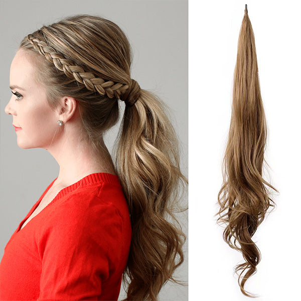 Clip-In Ponytail Hair Extension for Instant Volume & Length