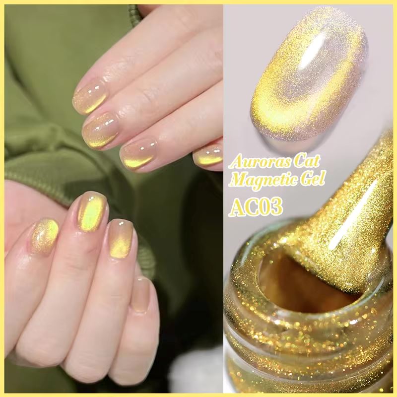 LumaFlect - Cat Eye Magnetic Gel Nail Polish for Nail Art