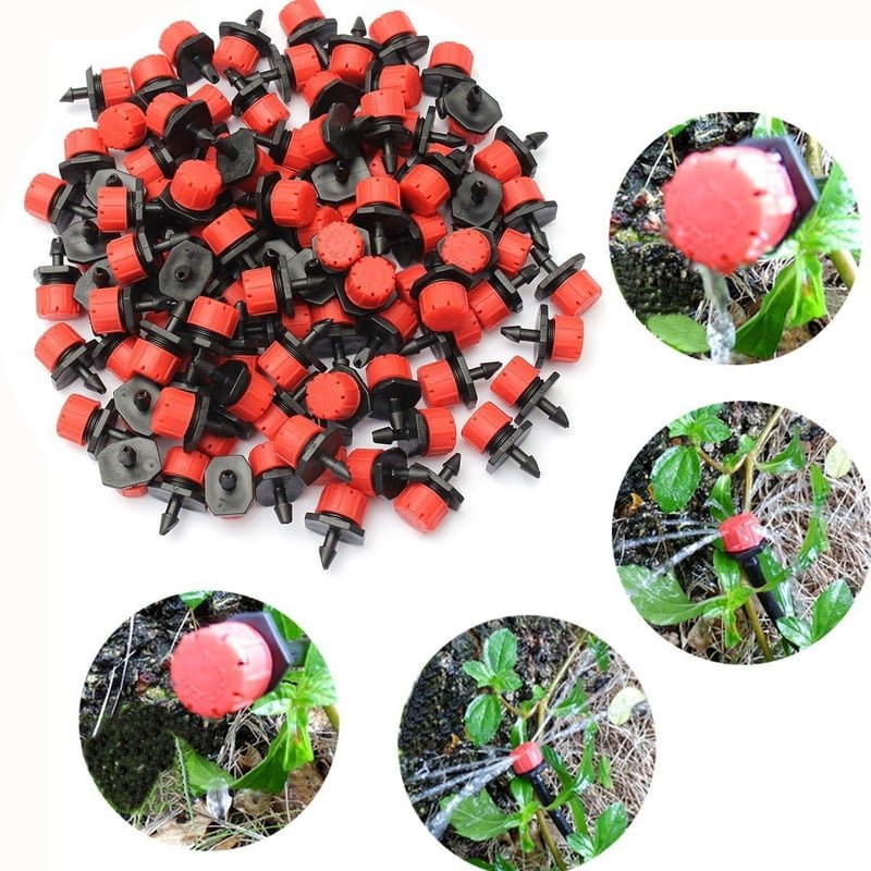Adjustable Garden Irrigation Drippers for Drip Watering Systems
