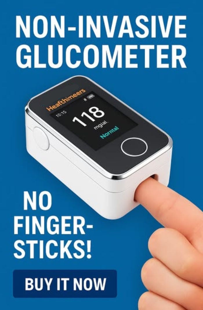 GlucoSnap - Fingertip Wellness Monitoring Device