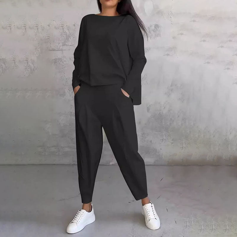 ComfortEase - Kvinders Lounge-sæt Casual To-delt Outfit