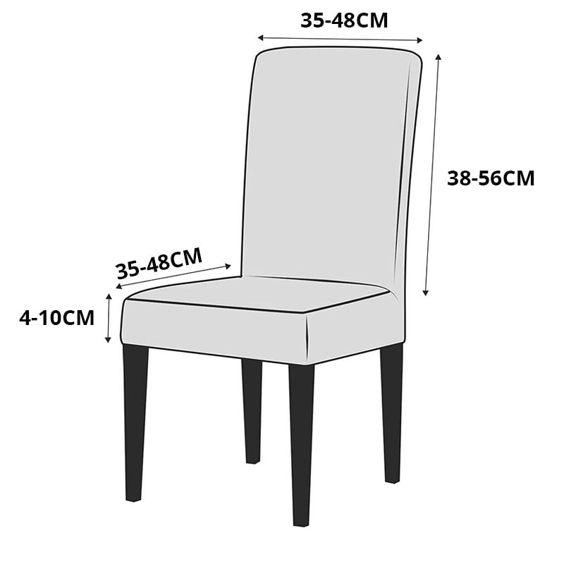 Stretch Dining Chair Cover – Universal Fit Seat Protector