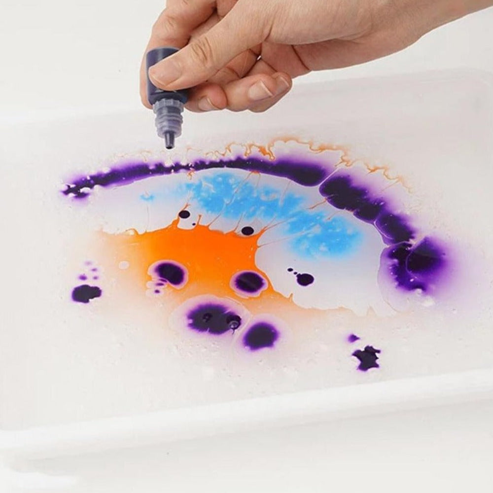 ColorBurst Splash — 創造的なクラフトやDIYプロジェクトに最適なマーブリングペイントアートキット