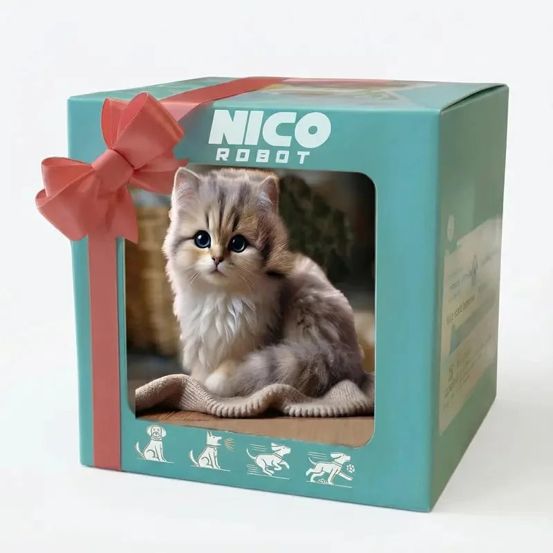 WhiskerWave — 子供と動物愛好家のためのインタラクティブロボット猫おもちゃ