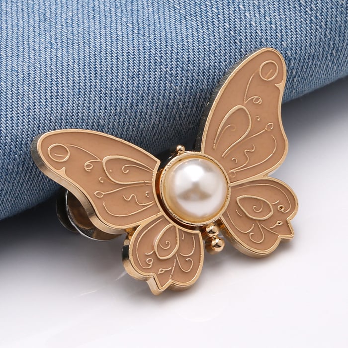 Detachable Butterfly Styling Clips for Clothing Fit
