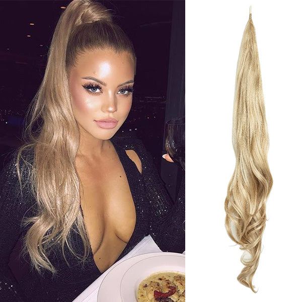 Clip-In Ponytail Hair Extension for Instant Volume & Length