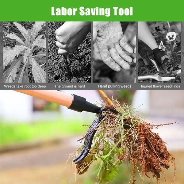 FreshPull — ogrodowe narzędzie do wyrywania chwastów z długim trzonkiem