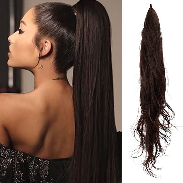 Clip-In Ponytail Hair Extension for Instant Volume & Length