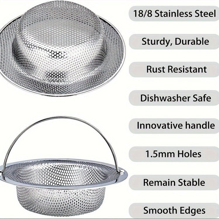 FlowGuardPro — Stainless Steel Sink Drain Strainer Basket