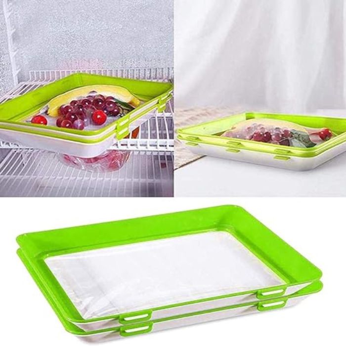 FreshGuard Pro — Reusable Stretch Food Covers for Plates and Containers